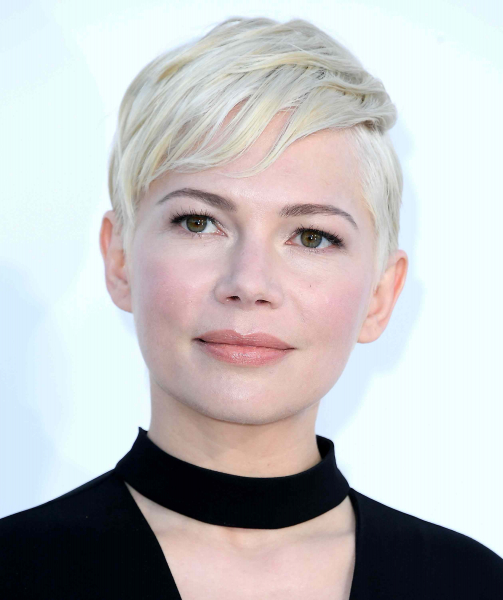 Michelle Williams - Long Pixie Cut