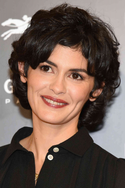 Audrey Tautou - Long Pixie Cut