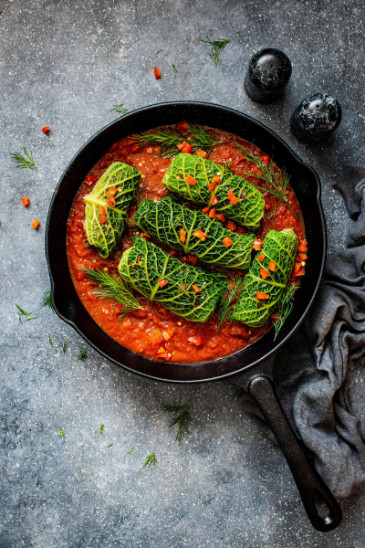 vegetable dish in a pan