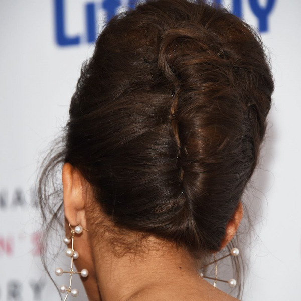 Easy Curly Hairstyles French Twist Zendaya