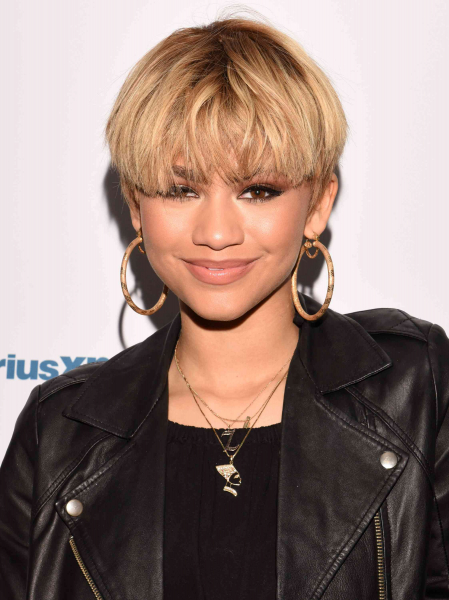 Zendaya - Long Pixie Cut