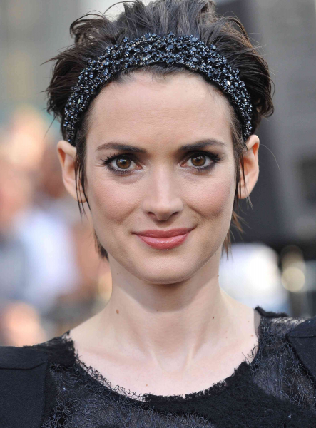 Winona Ryder - Long Pixie Cut