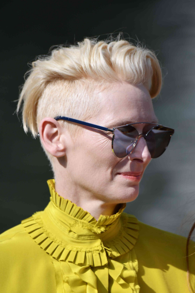 Tilda Swinton - Long Pixie Cut